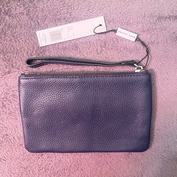 Marc Jacobs Navy Blue Leather Wallet - Picture 5 of 7